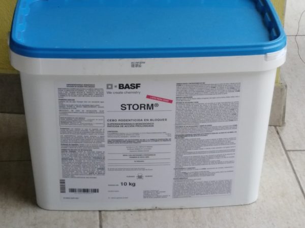 Storm®, rodenticida anticoagulante de última generación 10 Kg